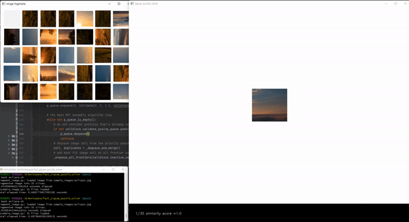GitHub - hj2choi/fast_jigsaw_puzzle_solver: fragments image and re ...